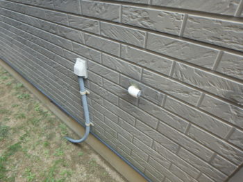 施工前　外壁　チョーキング　徳島県　鳴門市