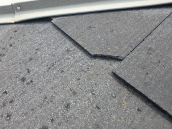 施工前　屋根　欠損　徳島県　鳴門市