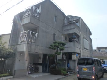 施工前　全体　正面　徳島県　佐古