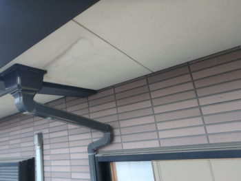 施工前 軒天井 付帯部 徳島県 八万