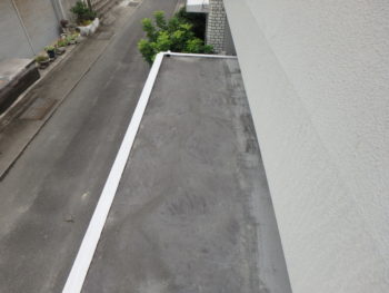 施工前　庇　汚れ　徳島県　北島町