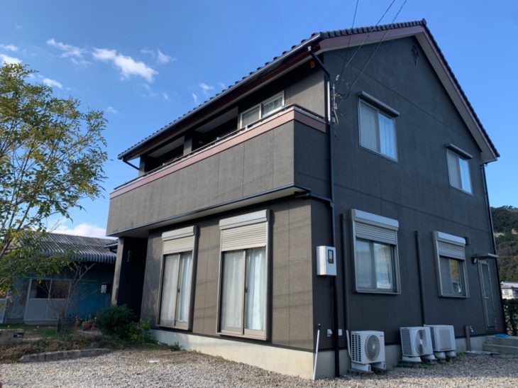 施工後　全体　ナノコンポジットＦ　徳島県　上八万