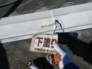 屋根 鉄部 錆止め 徳島 阿南
