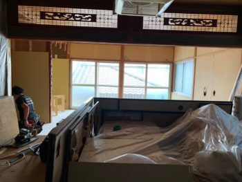 室内工事　撤去　襖　徳島県