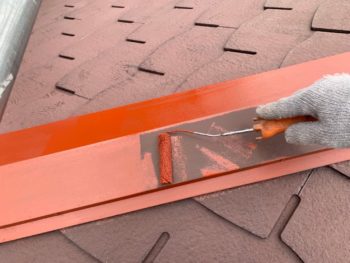 屋根　鉄部　錆止め　徳島県　阿南市