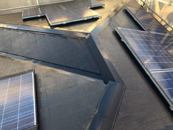 屋根　塗装後　上塗り　徳島県　鳴門