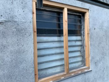 窓　防水　胴縁　徳島県　佐古