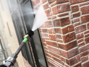 洗浄 外壁 サイディングタイル調 徳島県 中島田