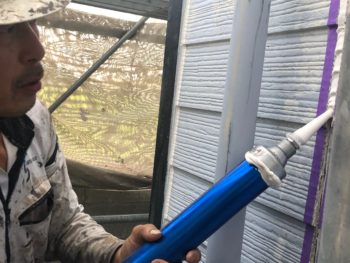 徳島県　藍住町　コーキング　充填