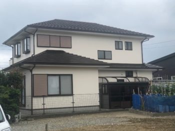 徳島県 中林町 施工後 裏面