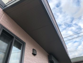 徳島 八万 施工後 軒天井