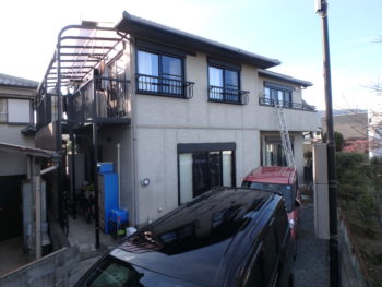 徳島県 八万町 施工前 全体