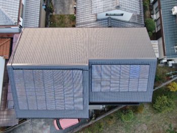 徳島県 八万町 施工後 屋根 全体