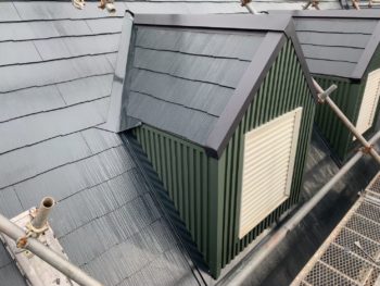 徳島県　大麻町　板金工事　壁面　施工後