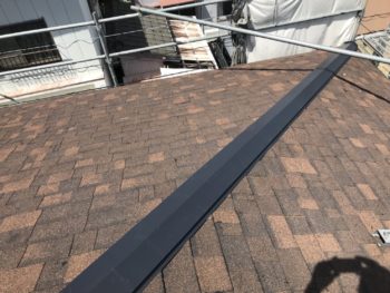 徳島県　鮎喰町　板金工事後　胴縁　板金