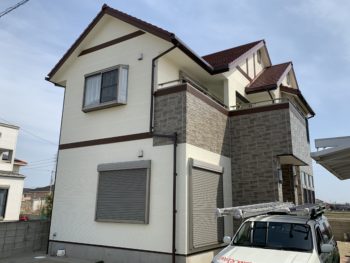 徳島県　石井町　施工後　正面　全体