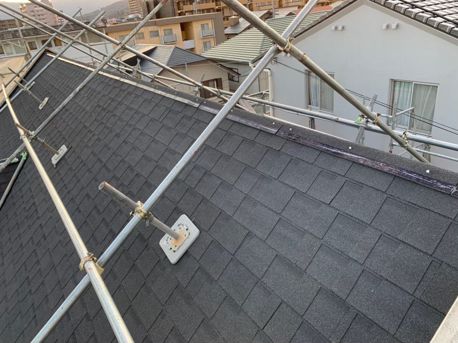 徳島県　かちどき橋　屋根　張り替え　施工後