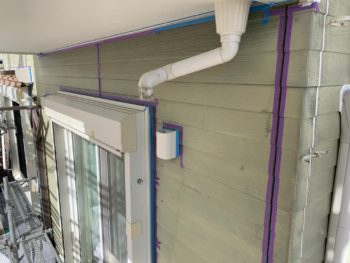 徳島　羽ノ浦　コーキング　撤去　養生　