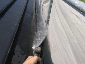 徳島　石井　洗浄　雨樋