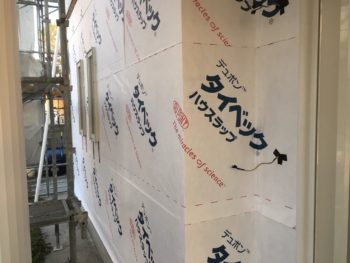 徳島県　上板町　板金工事　防水シート