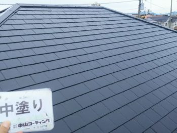 徳島県　南沖洲町　屋根　塗装後