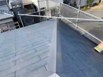 徳島県　藍住町　屋根　板金工事　施工前