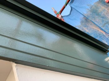 徳島県　名東町　施工後　軒天井