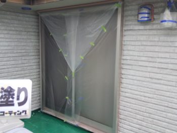 徳島県 昭和町 外壁 塗装後 下塗り