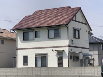 徳島県　石井町　施工後　裏面　全体