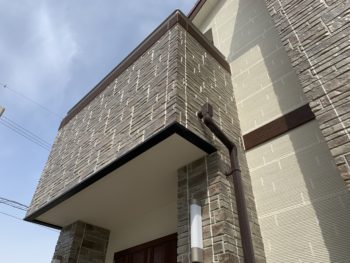 徳島県　石井町　施工後　付帯部　軒天井