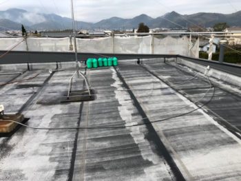 徳島県　阿南市　屋上防水　施工前