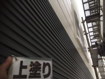 徳島県　阿南市　長生町　外壁塗装後　１階　上塗り