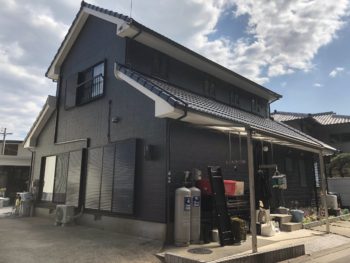 徳島 八万 施工後 側面 全体