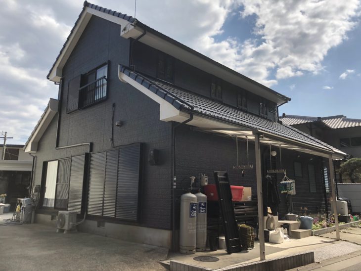 徳島 八万 施工後 側面 全体