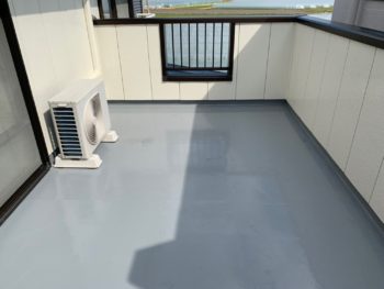 徳島県　藍住町　施工後　バルコニー