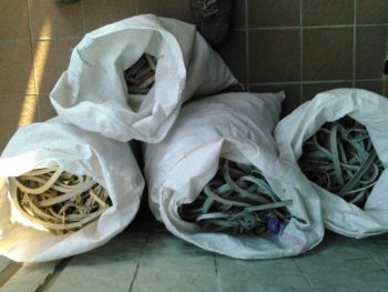 徳島県　松茂町　コーキング　土嚢袋