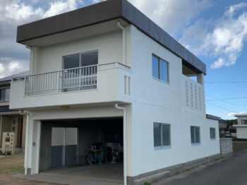 徳島県　上中町　施工後　正面　全体
