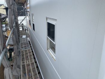 徳島県　松茂町　外壁　張り替え　施工後