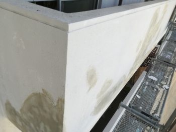 徳島県 南昭和町 下地処理 左官工事 手すり壁