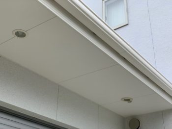 徳島県　川内町　施工後　付帯部　軒天井