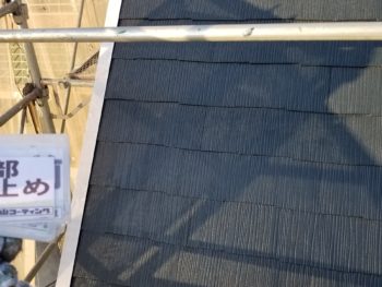 徳島県　大麻町　屋根塗装　鉄部　錆止め