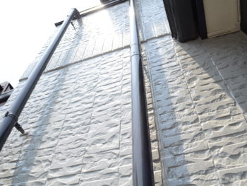 徳島県　松茂町　施工後　雨樋