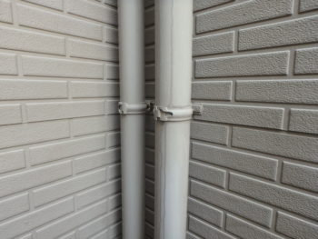 阿南市　羽ノ浦町　施工前　雨樋