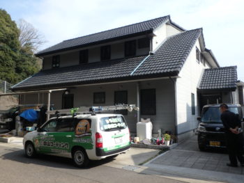 徳島県 八万町 施工前 正面 全体