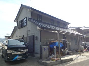 徳島県 八万町 施工前 側面 全体