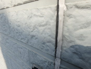 徳島県 八万町 施工前 コーキング 収縮