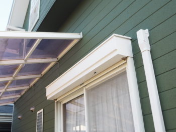 徳島県　大麻町　施工後　シャッターボックス