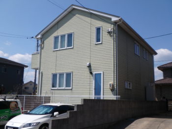 徳島　羽ノ浦　施工前　裏面　全体