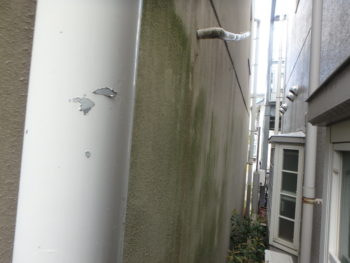 徳島県　かちどき橋　施工前　雨樋