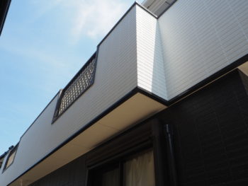 徳島県　施工後　バルコニー　手すり壁